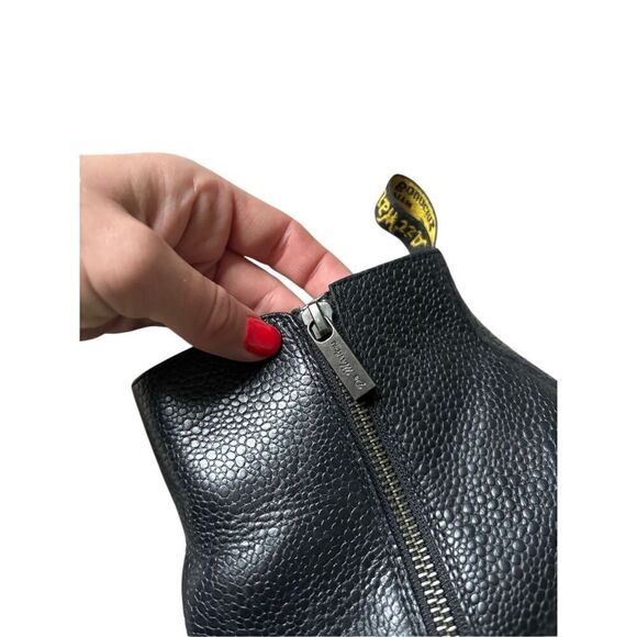 Dr. Martens Magdalena Aunt Sally Leather Chunky Boots size EU 43 US 11 Black - Picture 13 of 13